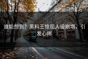 谁能想到？黑料王惊现人设崩塌，引发心疼