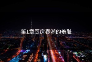 第1章厨房春潮的羞耻